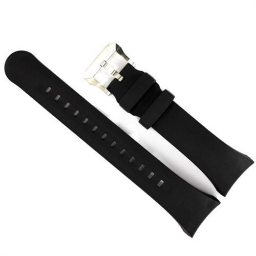 Black rubber strap for Citizen J250-S092183
